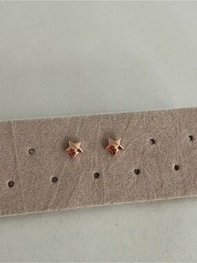 Gorjana Rose Gold Star Mini Stud Earrings